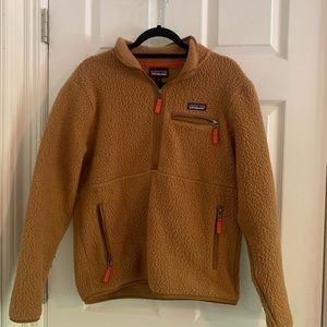 Patagonia women's retro pile fleece marsupial (Size M)